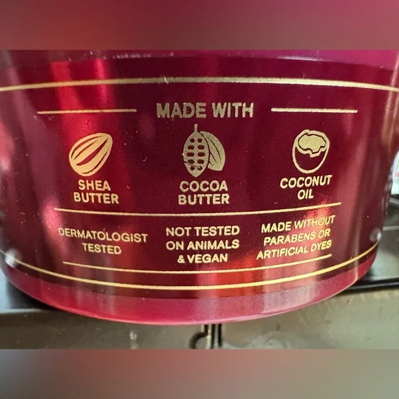 Bath & Body Works Luminous Glowtion Body Butter - Red New 6.5 oz - Picture 4 of 6